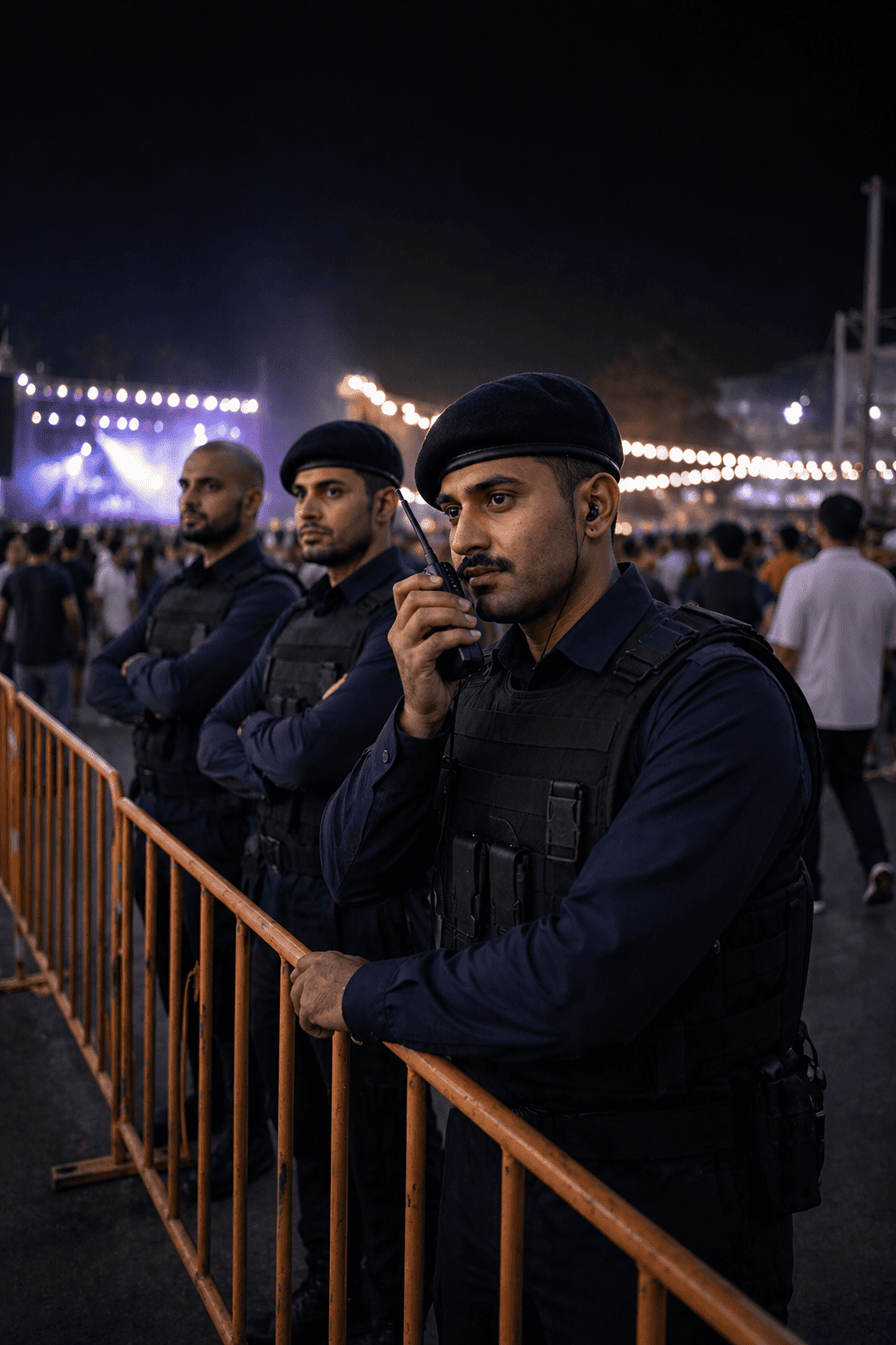 Event Security Personnel on Duty