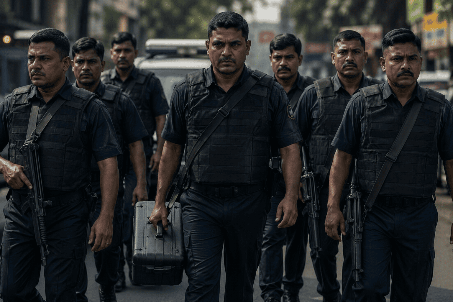 Escort guarding case study